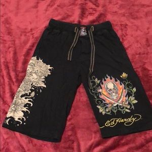 Vintage Ed Hardy Sweat Pants Sleep Wear